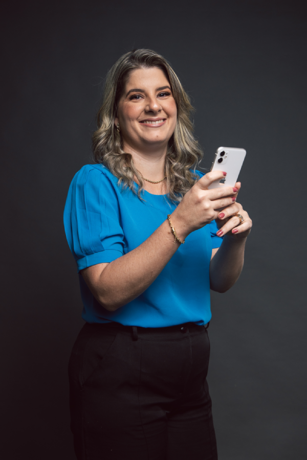 Retrato de Fernanda Isabel Leal Moraes Duarte, Prefeita de Umbuzeiro/PB